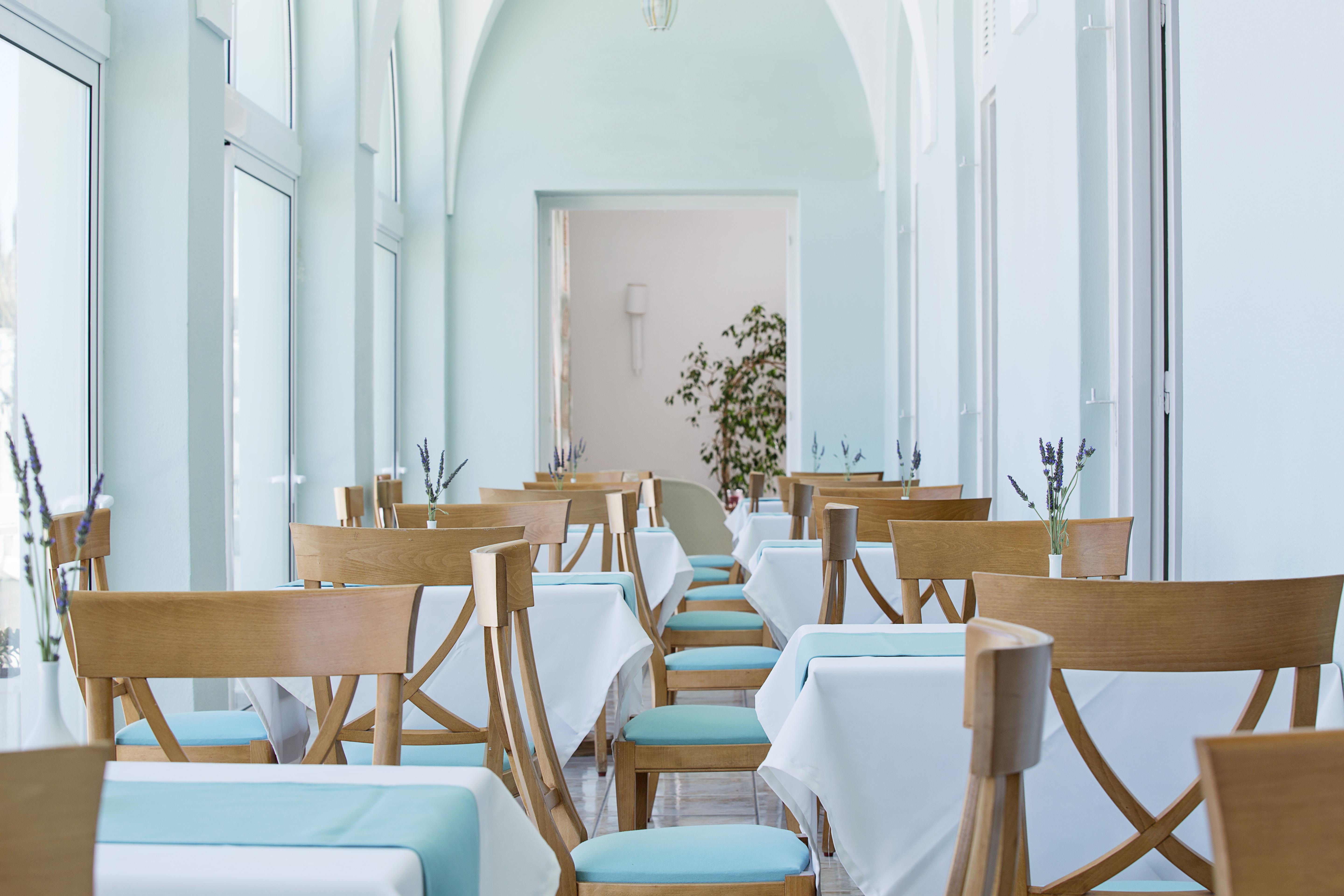 Atlantis Hotel Fira  Nhà hàng bức ảnh