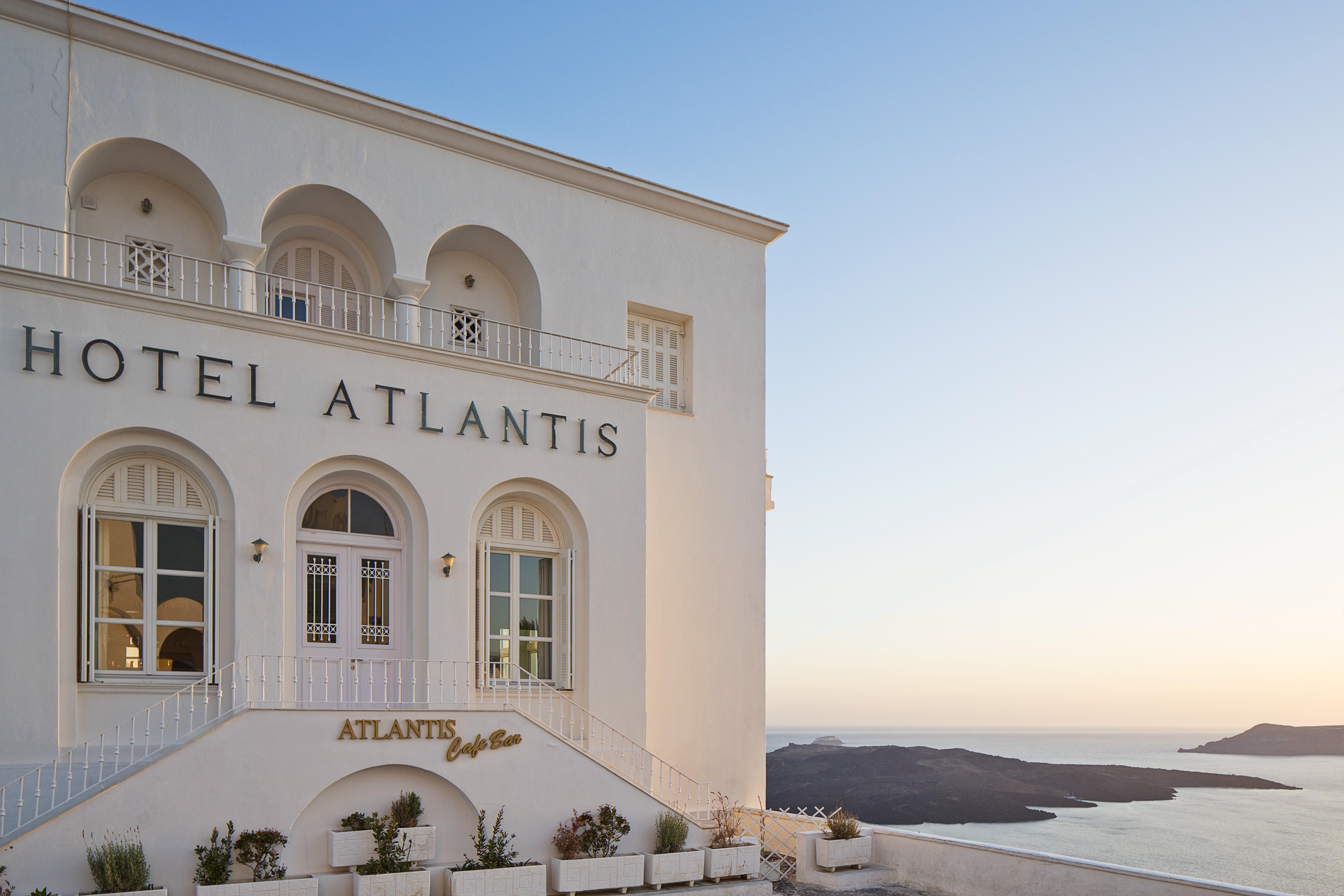 Atlantis Hotel Fira  Ngoại thất bức ảnh