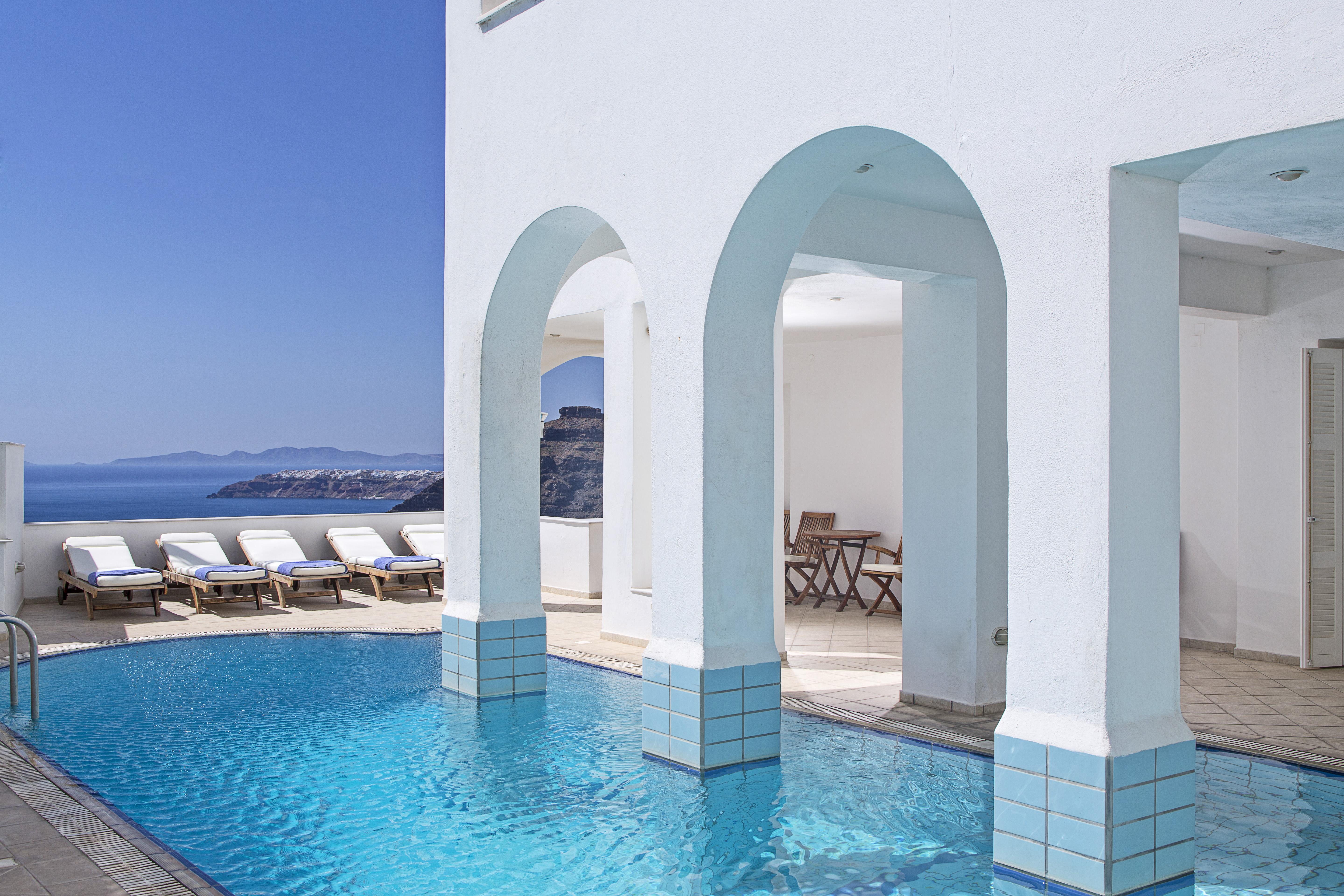 Atlantis Hotel Fira  Ngoại thất bức ảnh